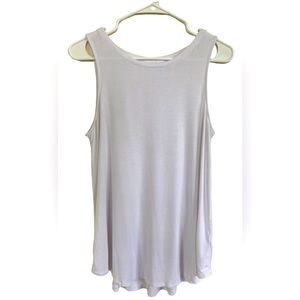 Old Navy Luxe Women’s WHITE cotton tank SIZE M